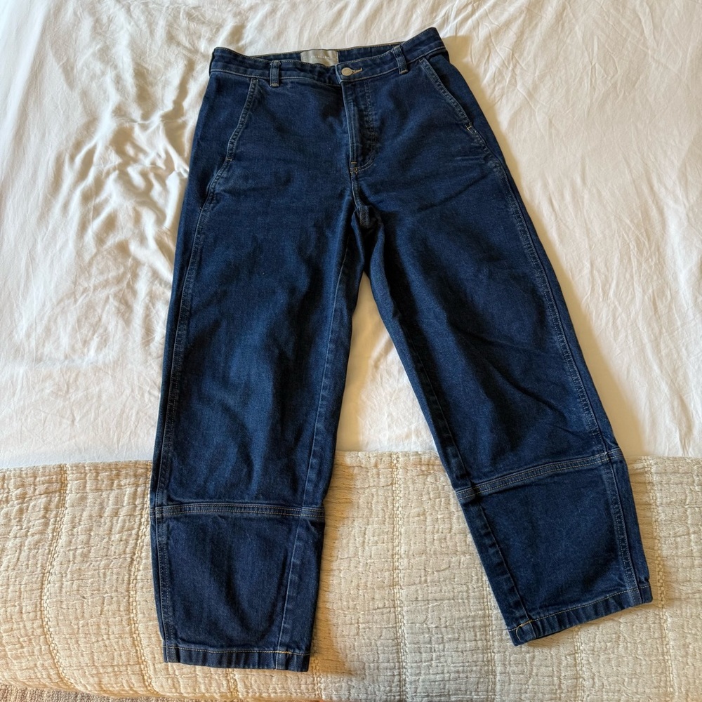 Everlane The Utility Barrel Jean Pure Blue